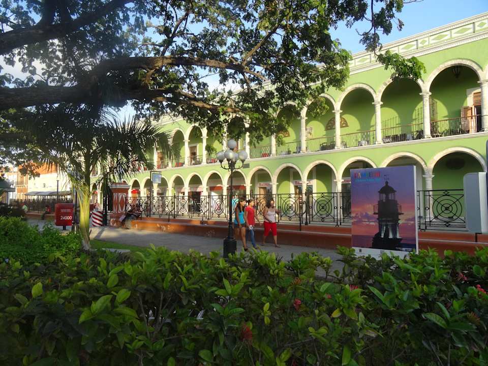 Traumhafte Aussicht Hotel Plaza Campeche