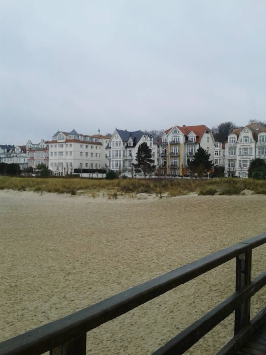 Ausblick von der Seebrücke SEETELHOTEL Ostseeresidenz Bansin