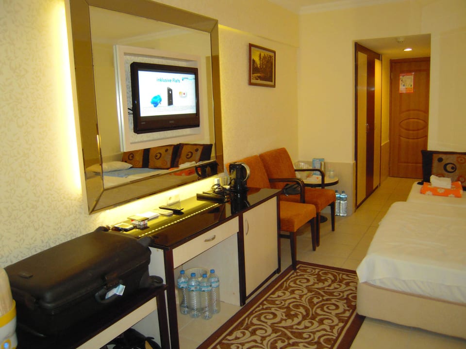 Bereits eines der neueren Zimmer Oz Hotels Incekum Beach