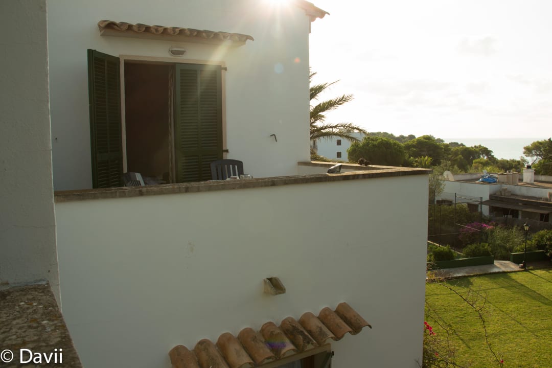 Blick vom 2. Balkon zum 1. Village Cala Santanyi