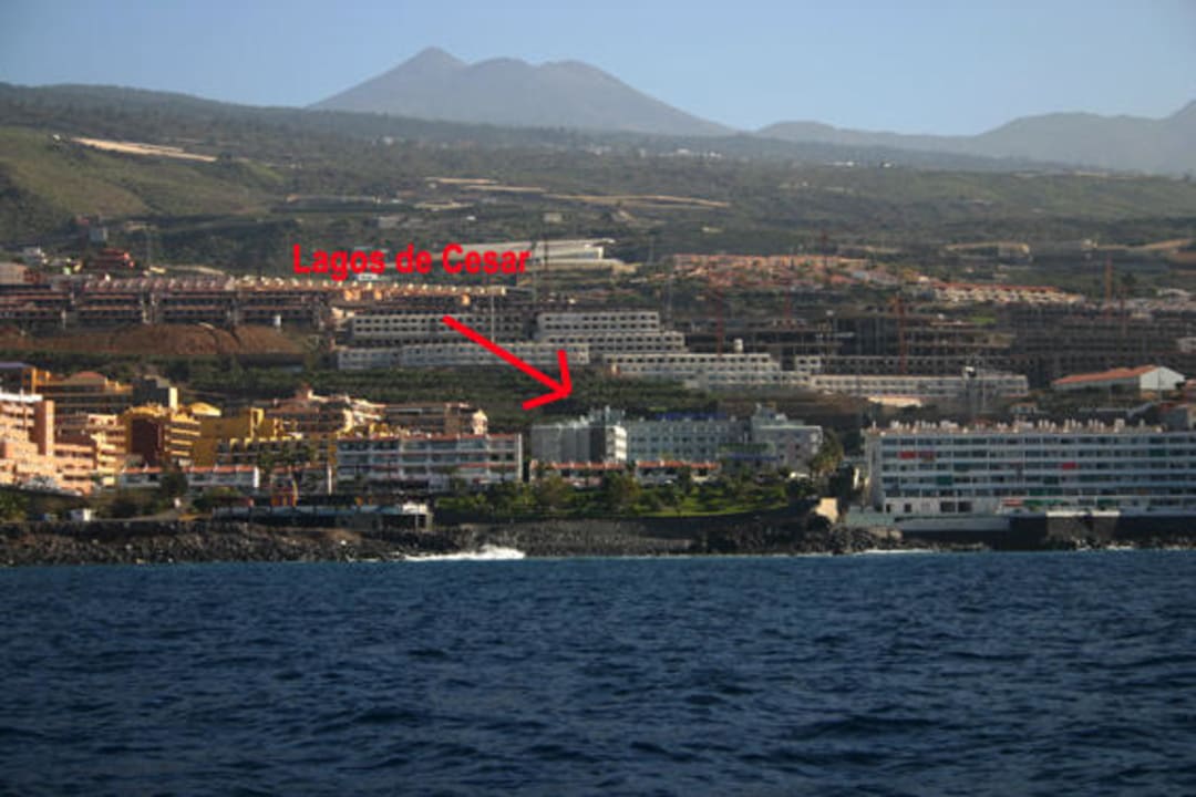 Lagos de Cesar vom Meer aus gesehen BLUESEA Lagos de Cesar