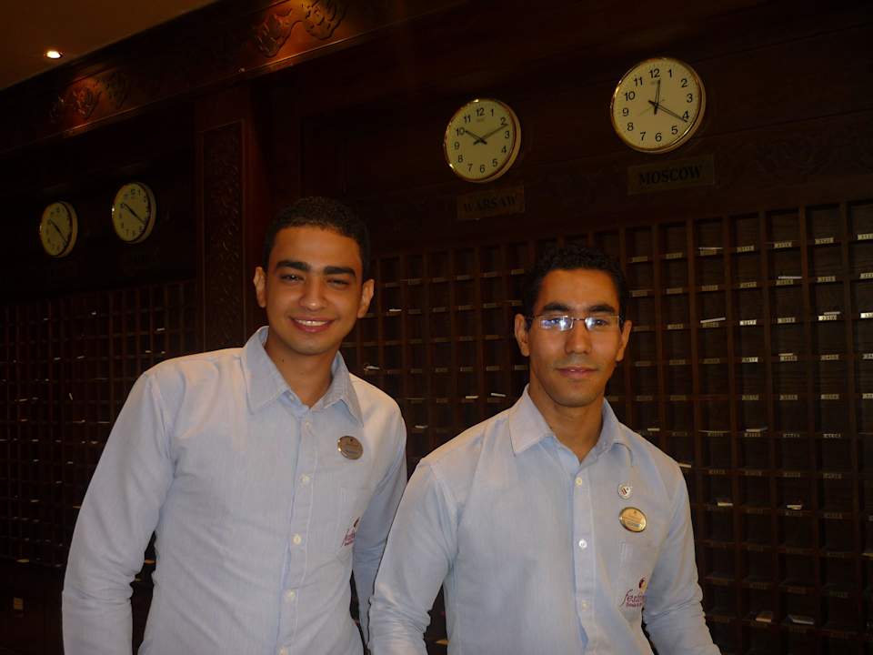 Мотаз и Ахмед - самые прекрасные ребята! Riviera Aqua Park Resort