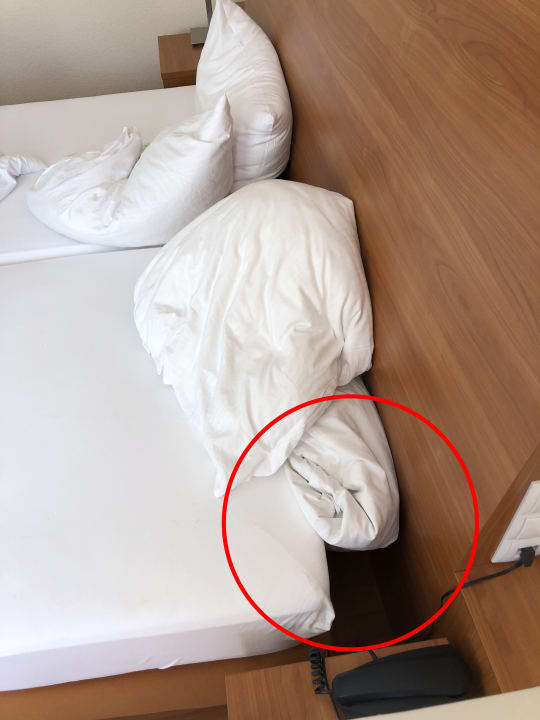 Spalten im Bett Best Western Plus Parkhotel Maximilian Ottobeuren