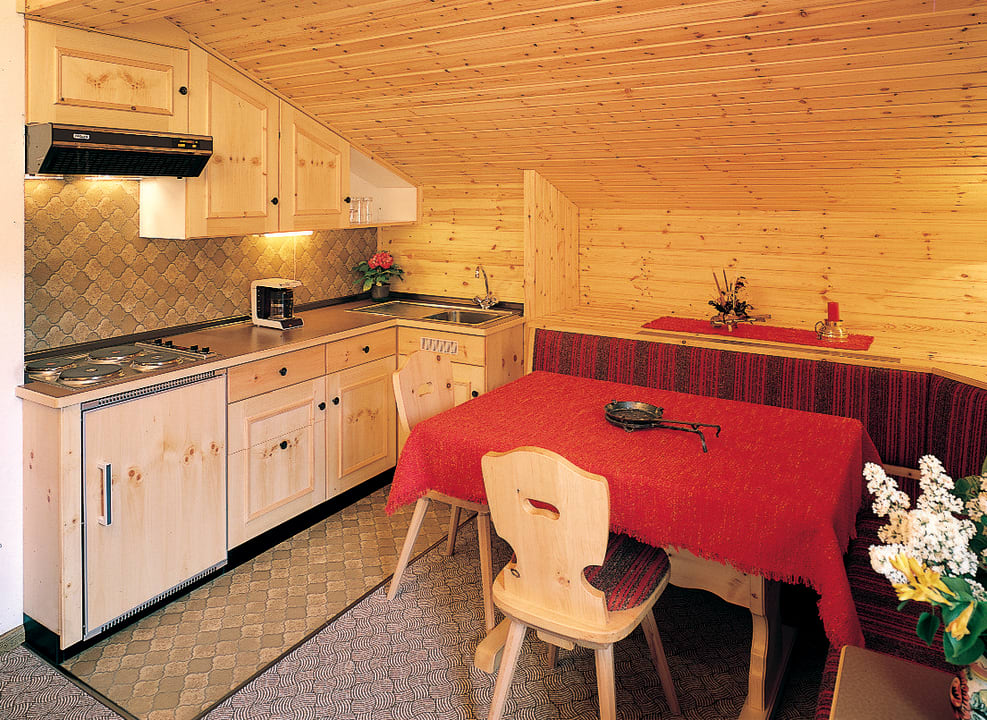 Wohnküche Mansarde Appartement Haus von Spinn