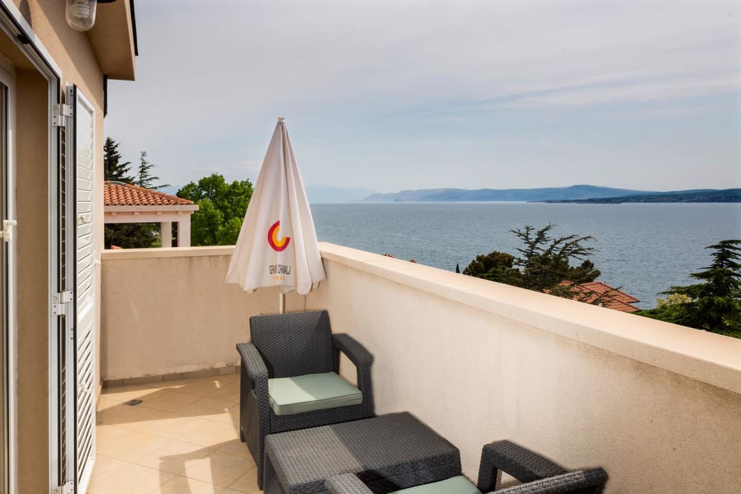 Ausblick Grand Hotel Dramalj