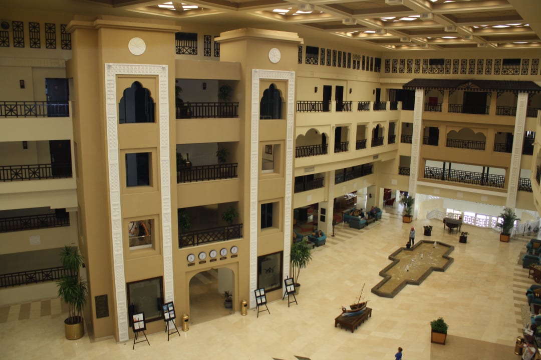 Lobby des Steigenberger al Dau Steigenberger ALDAU Beach Hotel