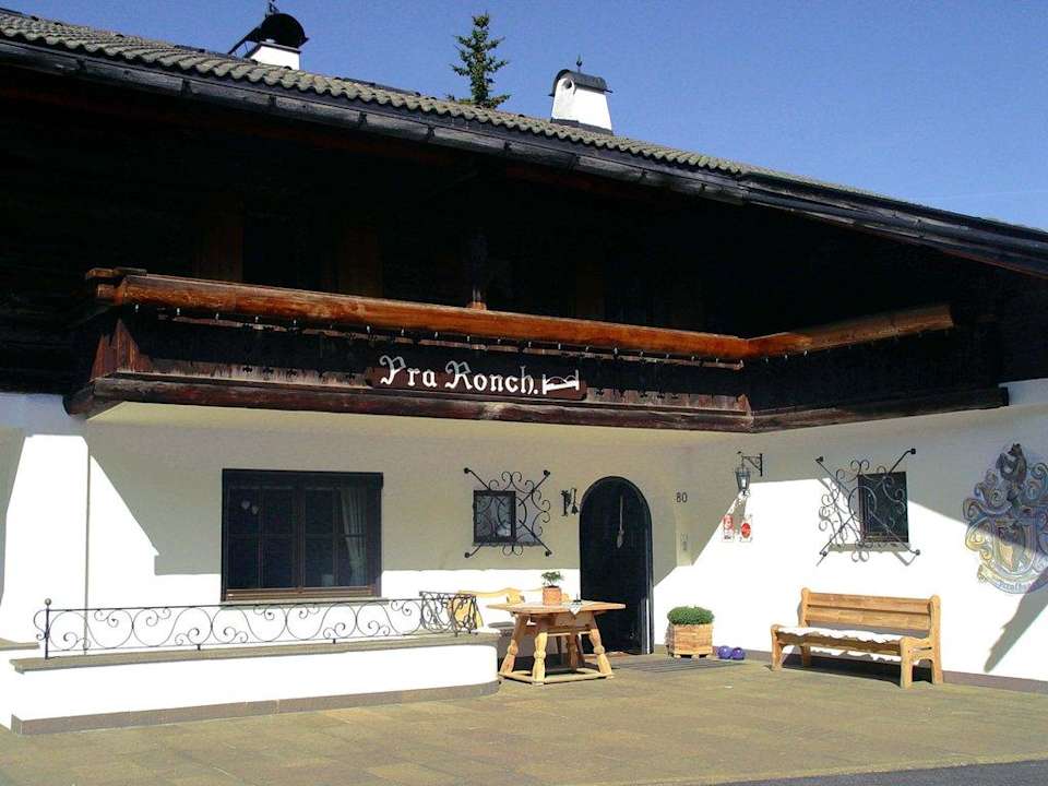 Der Eingangsbereich Mountain Chalet Pra Ronch