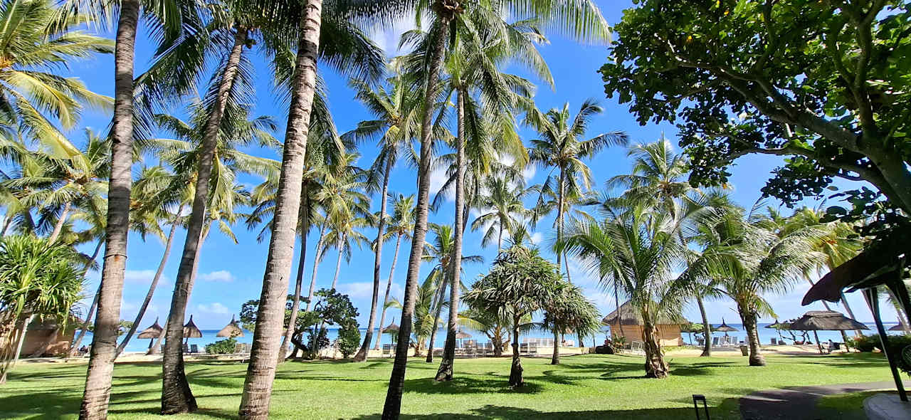 Gartenanlage La Pirogue Mauritius
