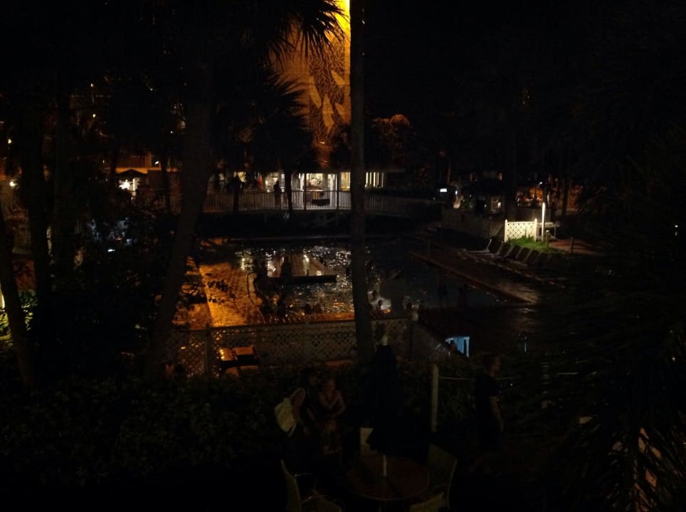 Abends am Kinderpool Trade Winds Resorts