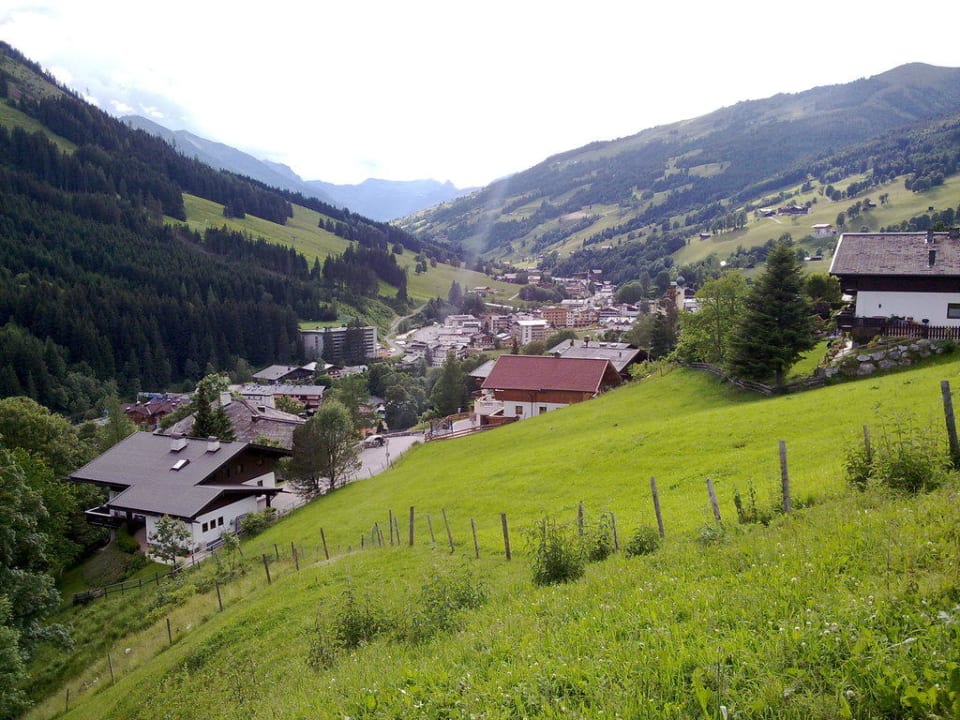 Blick vom Balkon Hotel Vorderronach