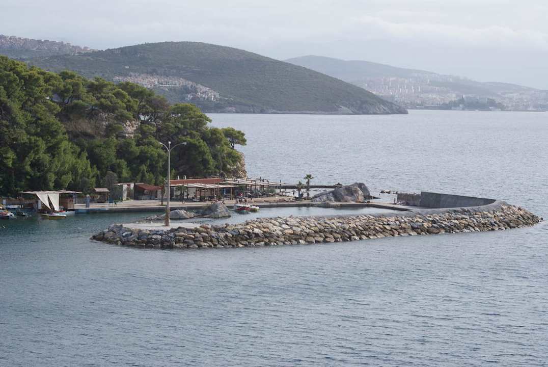 Ausblick von oben Hotel Pine Bay Holiday Resort