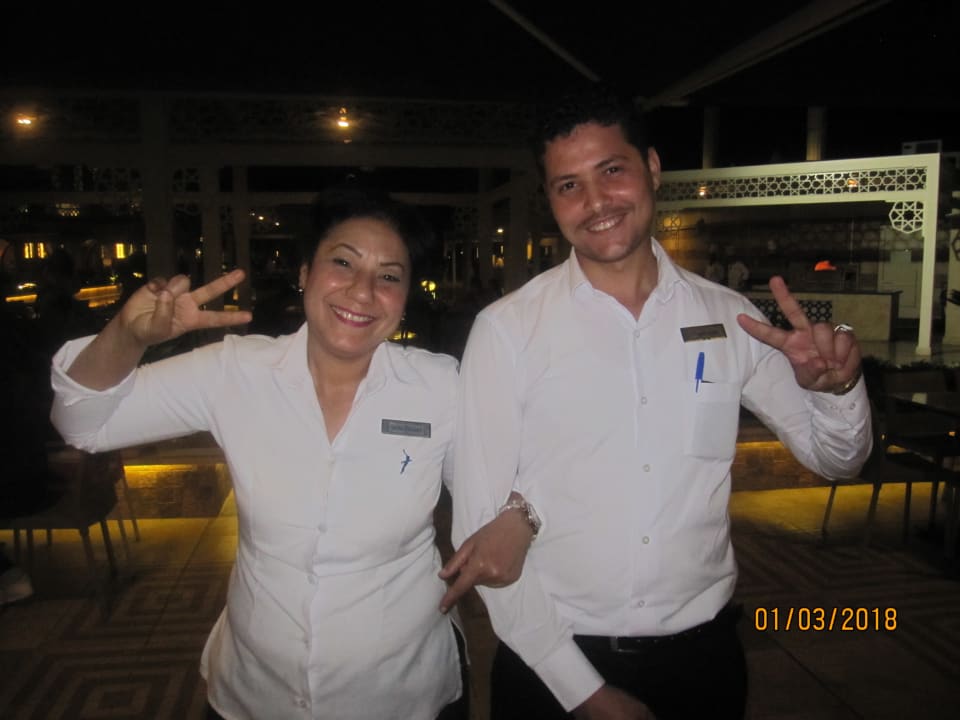 El Said - der beste Kellner! Pickalbatros Aqua Park Resort - Sharm El Sheikh