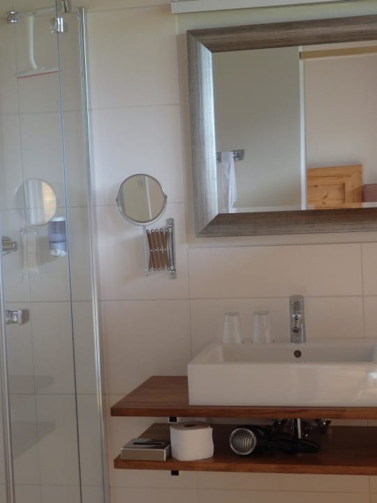 Dusche Pension Berghof Garni