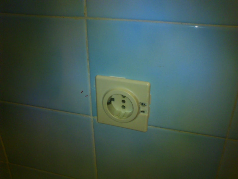 Badezimmersteckdose Hotel Sözer