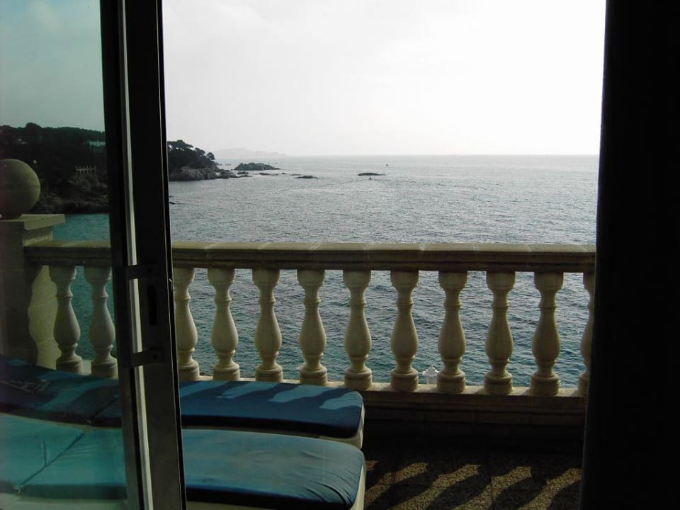 Blick vom Bett  (Zimmer Nr. 128) Hotel Costa Brava