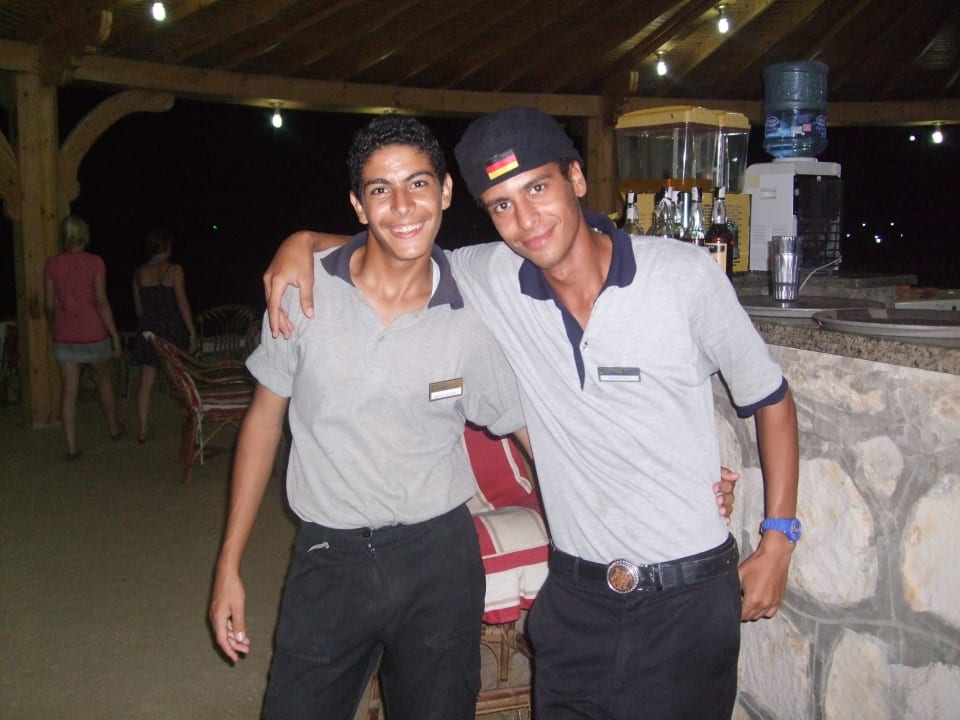 Beshay und Michael super nett. Gruß von Otmar Three Corners Happy Life Beach Resort