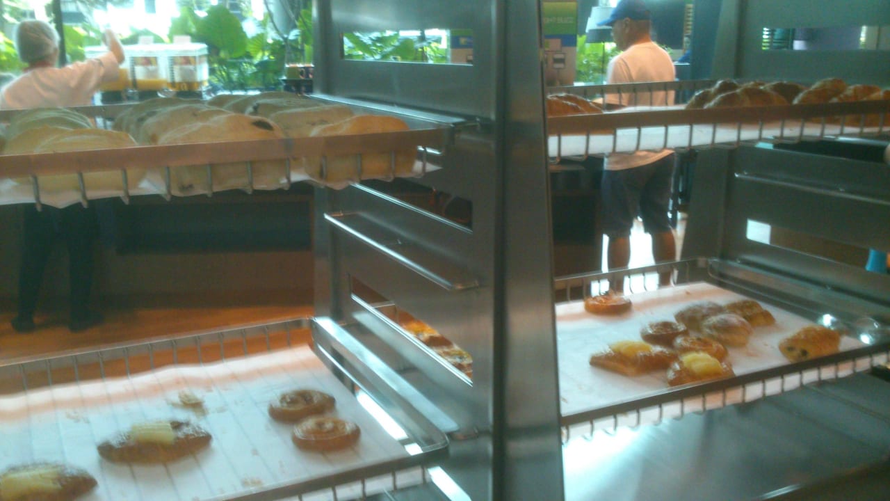 Viel los beim Gebäck Holiday Inn Express Singapore Clarke Quay