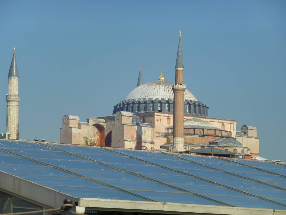 Blick von der Dach Terrasse Best Western Hotel Citadel