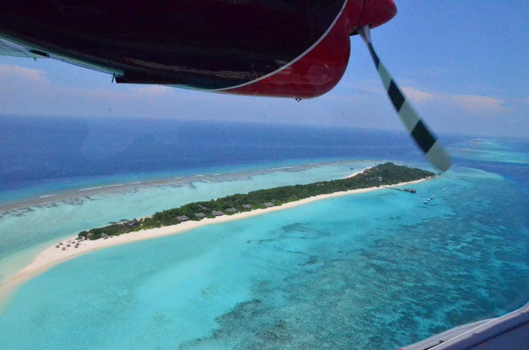 Ausblick aus dem Wasserflugzeug - Palm Beach Palm Beach Resort & Spa Maldives