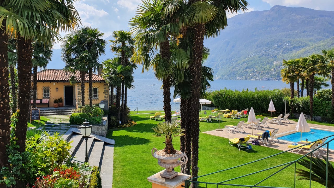 Gartenanlage Hotel Eden Roc Ascona