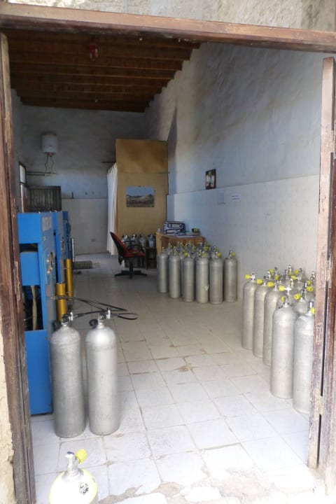 Füllanlage The Oasis Dive Resort