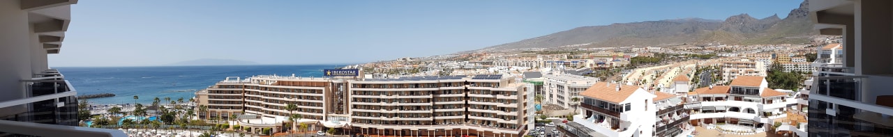Aussicht vom Balkon Hovima Costa Adeje - For Cool Adults