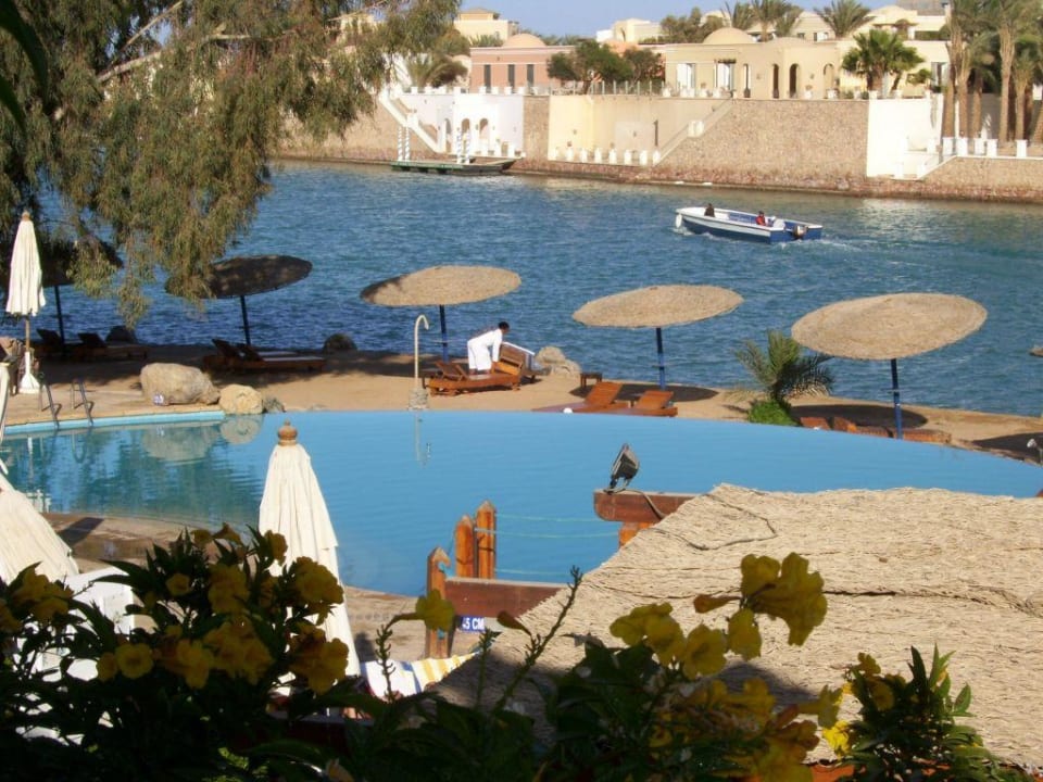 Blick vom Balkon Sultan Bey Hotel, El Gouna