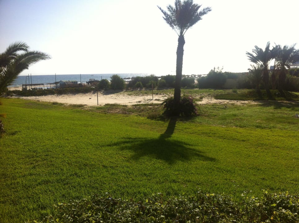 Kaputter Volleyballplatz Hotel Marhaba Club