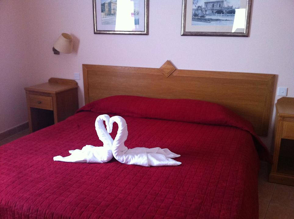 Netter Gruss lenkt vom schlechten Bett ab Riviera Spa Resort - Adults Only