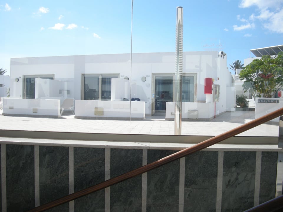 Ansicht der Zimmer vom Pool Hotel Las Costas