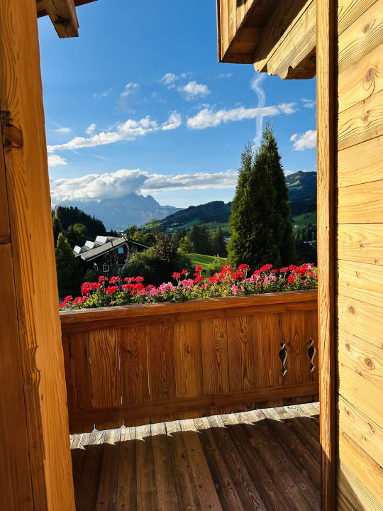 Ausblick Hotel Chalets Grosslehen