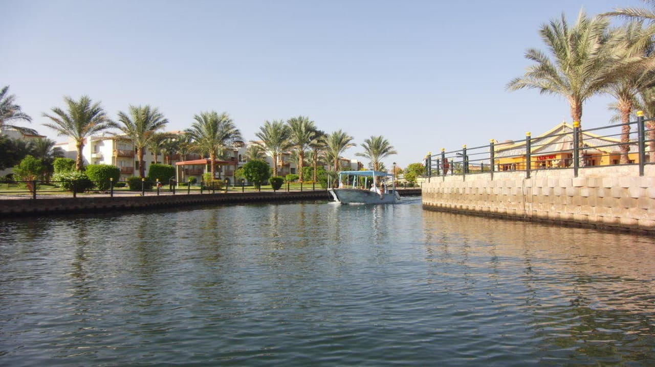 Eine tolle Lagune innerhalb der Anlage Pickalbatros Dana Beach Resort - Hurghada