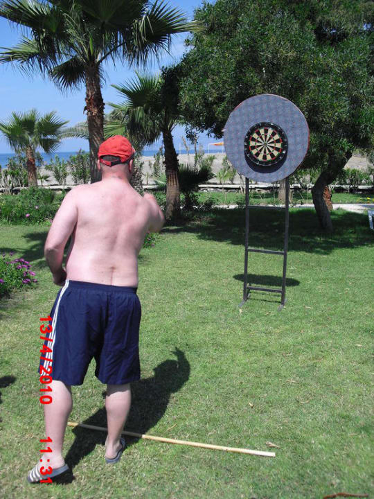 Berliner beim Darten Kırbıyık Resort Hotel - Alanya