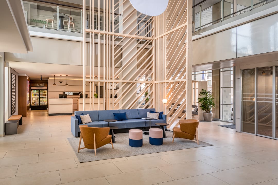Lobby Hotel Courtyard by Marriott Linz