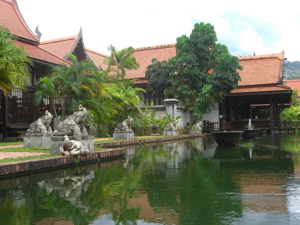 Mit Blick auf den Spa-Bereich Khaolak Bhandari Resort & Spa