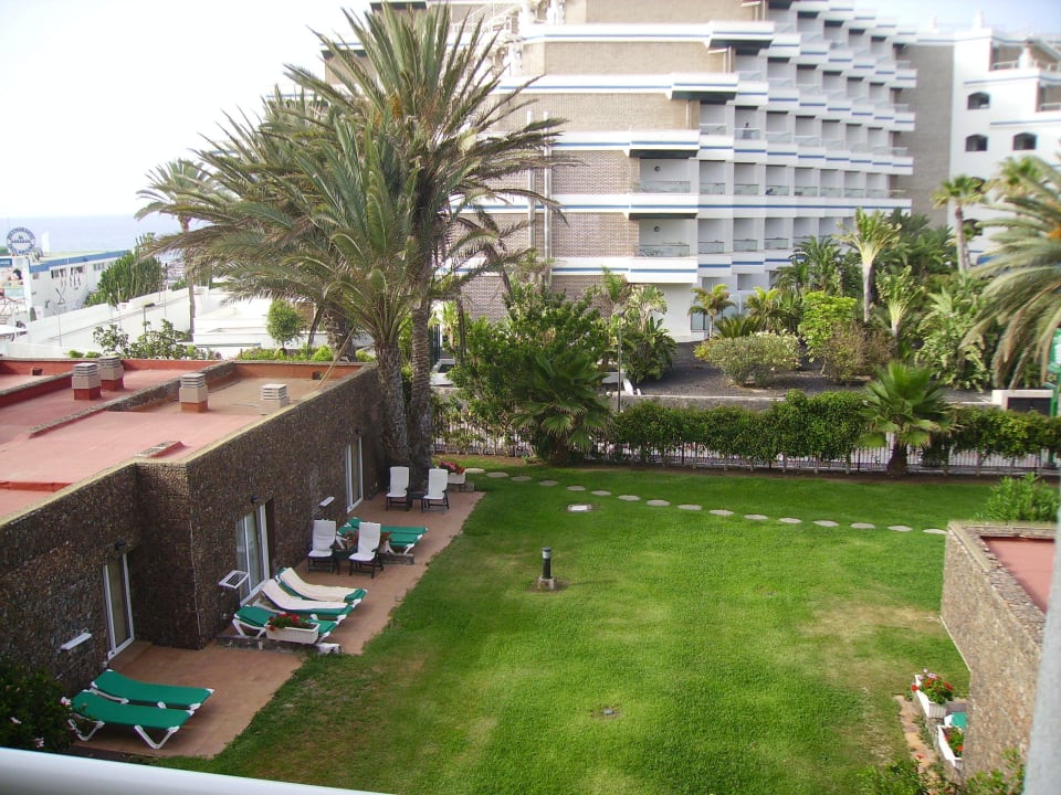 Ausblick von unserem Zimmer mit Meerblick Hotel Riu Palace Oasis
