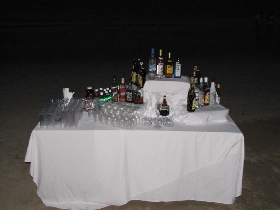 Cocktails für Beachparty Zoëtry Agua Punta Cana