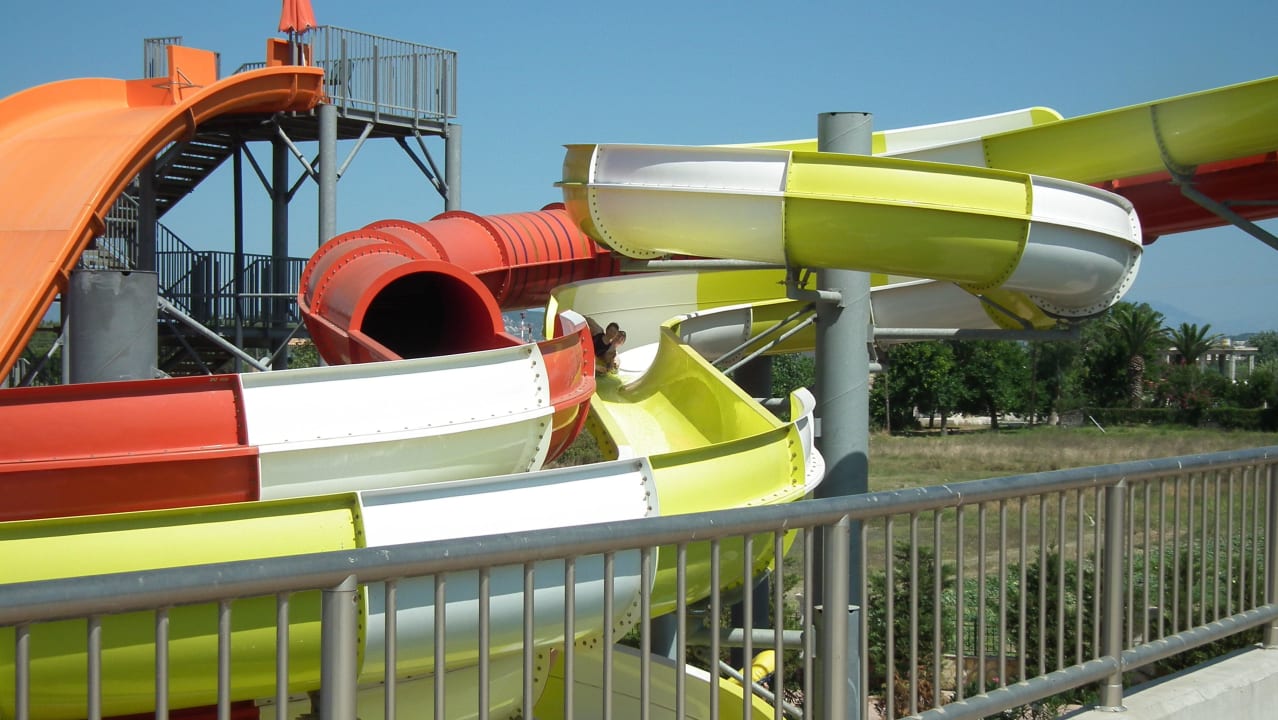 Widok z nad restauracji Caretta Beach Resort & WaterPark
