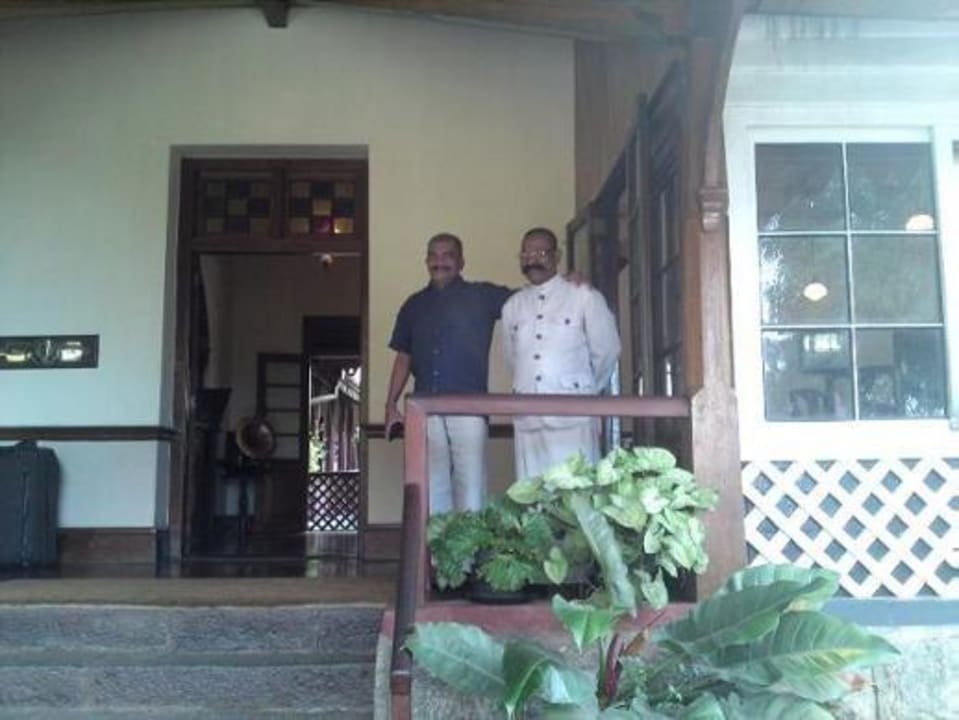 Eingangsbereich zum Kolonialhotel Bandarawela Hotel