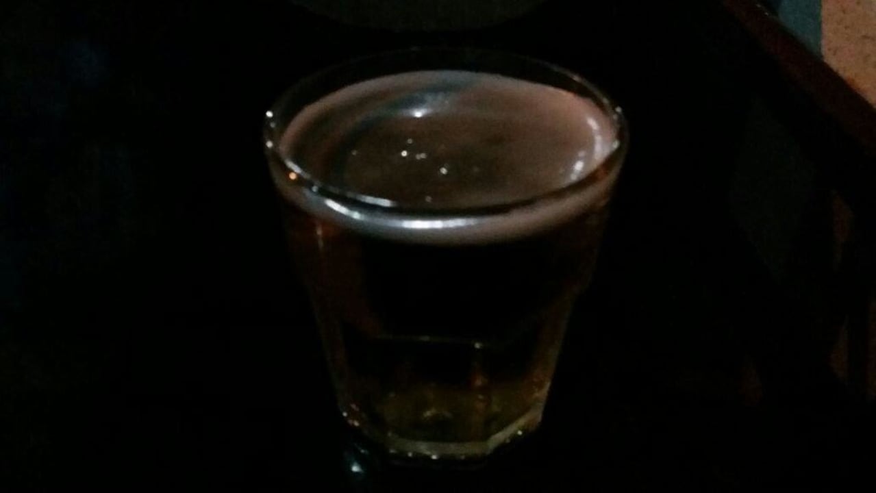 Getränk Abends im Restar. im Plastik Xeno Club Mare Hotel