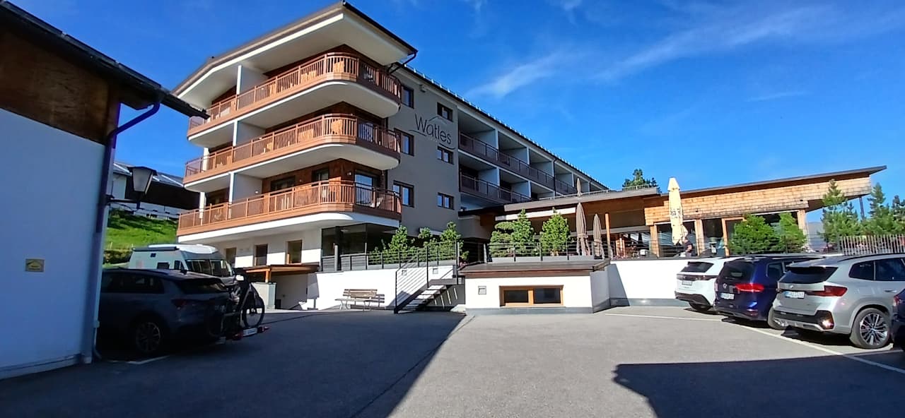 Außenansicht Panoramahotel Watles