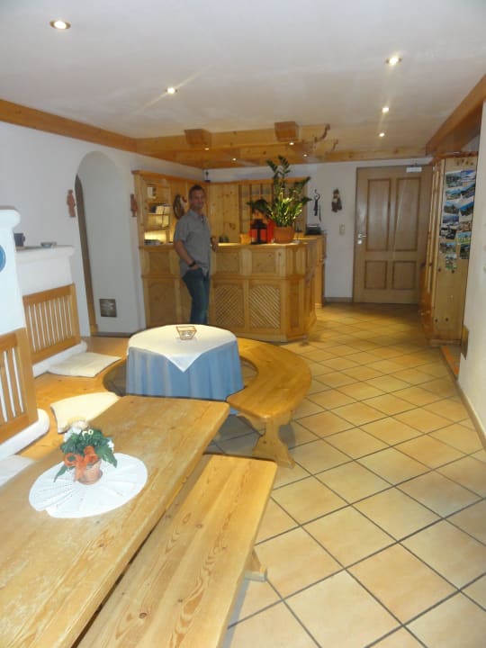 Rezeption Alpengasthof Hotel Kopphütte