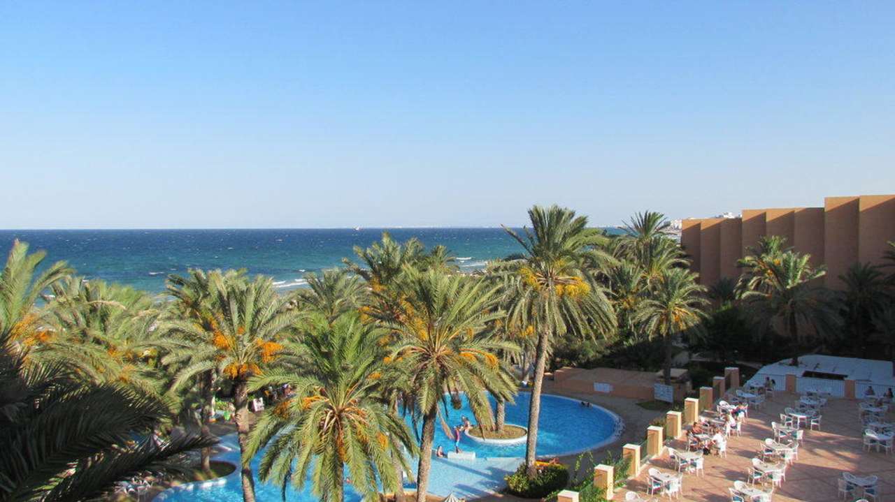 Meerblick von Balkon El Ksar Resort & Thalasso