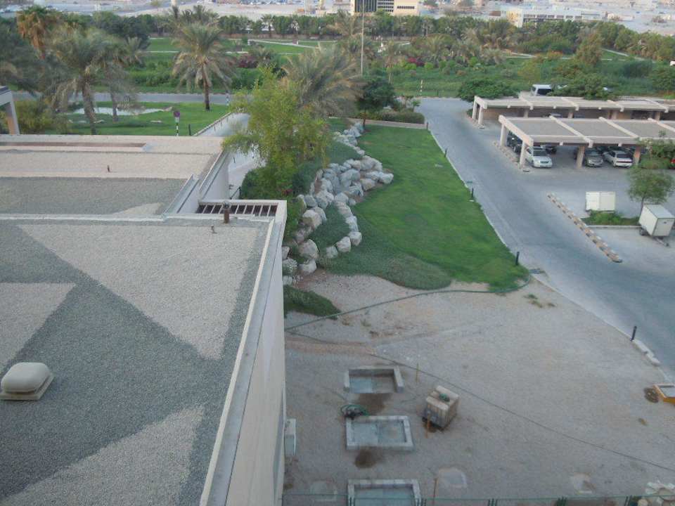 Zimmerausblick Hilton Garden Inn Ras Al Khaimah