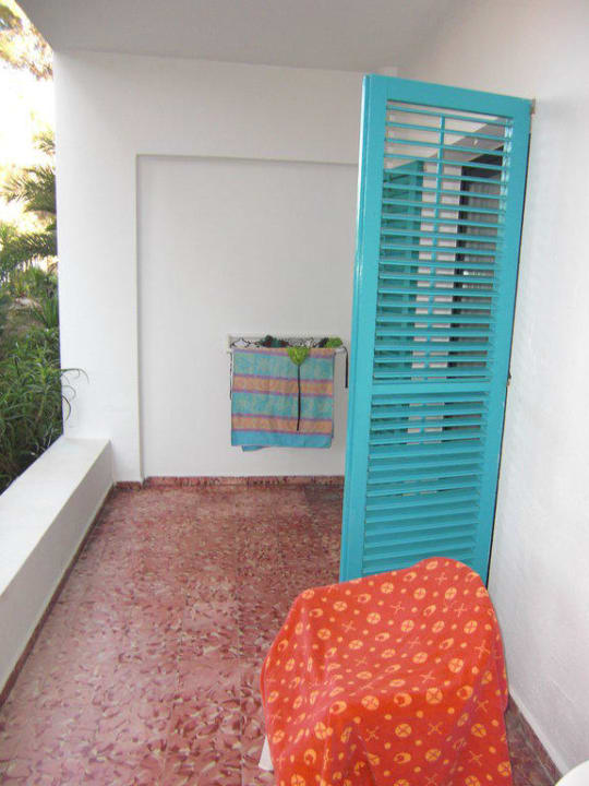 Zimmerterrasse Hotel Osiris