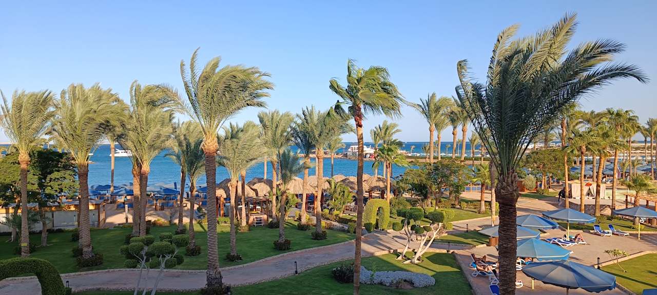 Gartenanlage Continental Hotel Hurghada