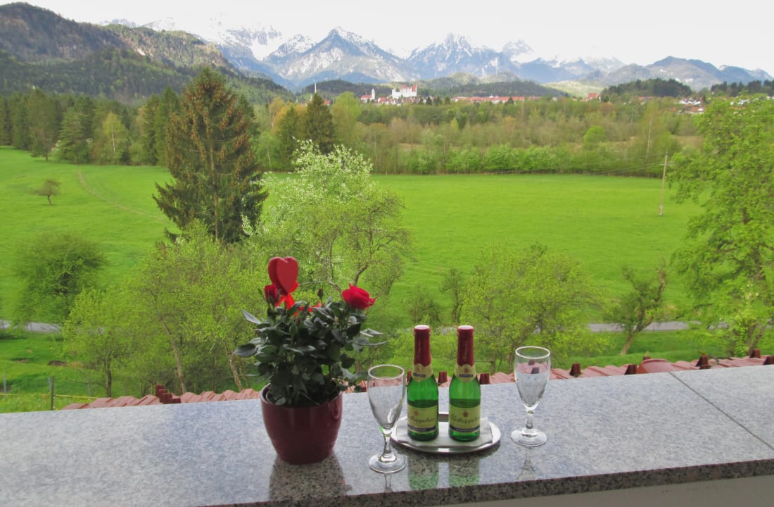 Ausblick Pension Schrade