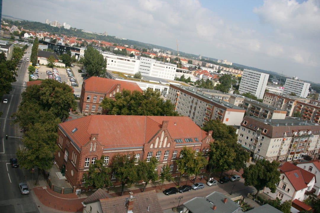 Blick aus dem Fenster Hotel Am Ring