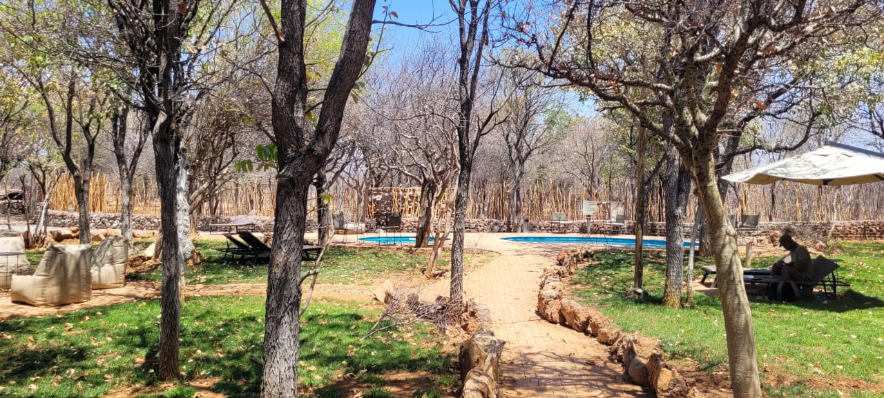 Gartenanlage Etosha Village