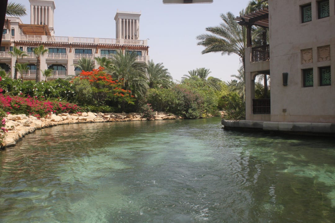 Ausblick vom Abra auf dem weg ins Spa Jumeirah Mina Al Salam